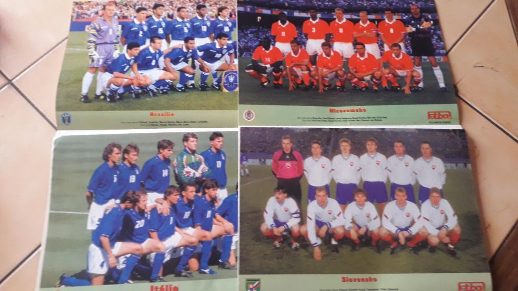 Чешский футбольный журнал Fotbal Sport Vintage 1995 3