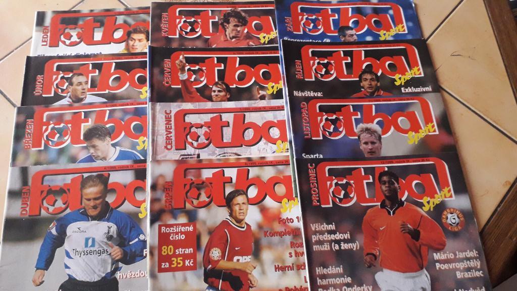 Чешский футбольный журнал Fotbal Sport Vintage 1999