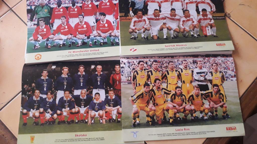 Чешский футбольный журнал Fotbal Sport Vintage 1999 1