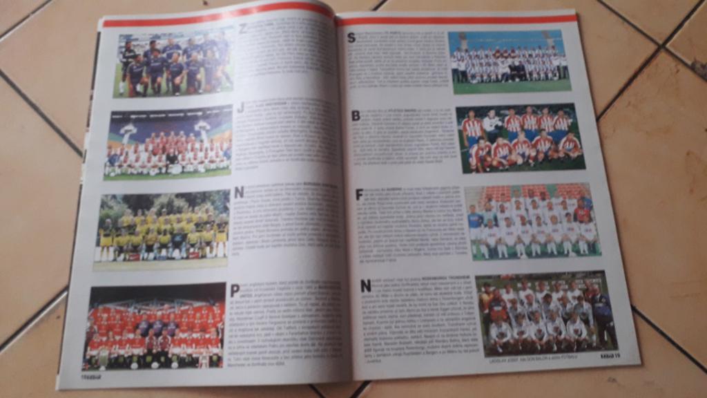 Чешский футбольный журнал Fotbal Sport № 3/1997 1