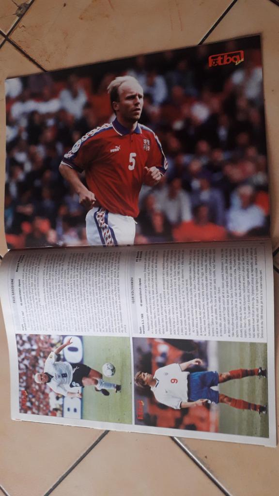 Чешский футбольный журнал Fotbal Sport № 3/1997 3