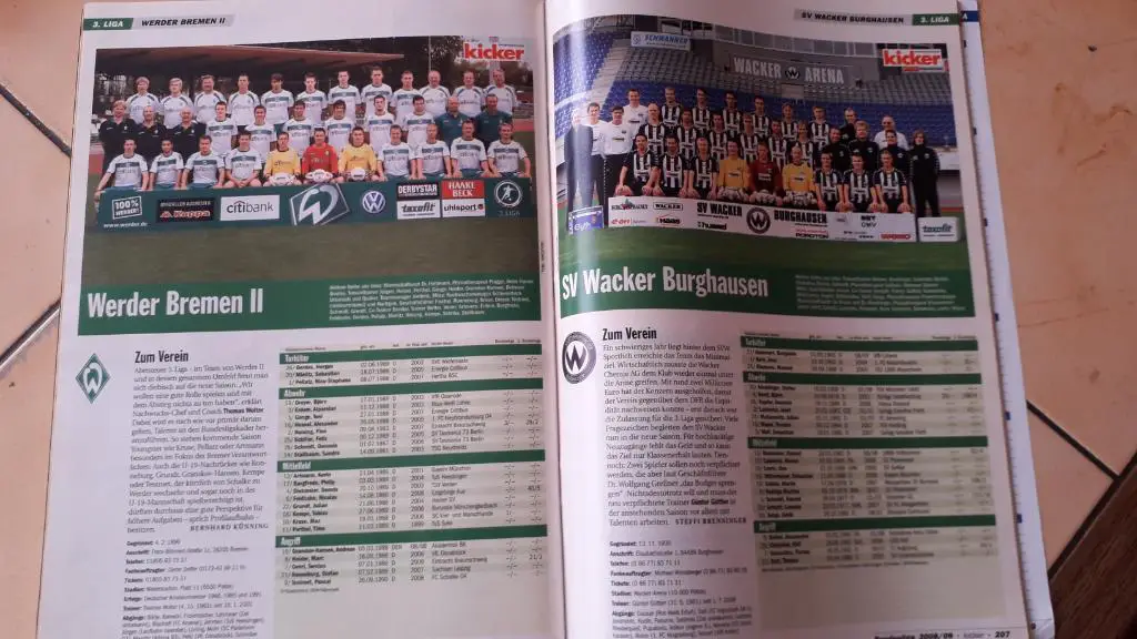 Kicker Sonderheft Bundesliga 2008/09 5