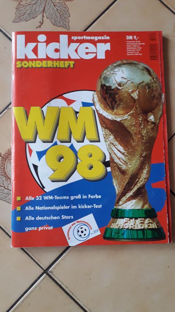 Kicker Sonderheft WC 1998