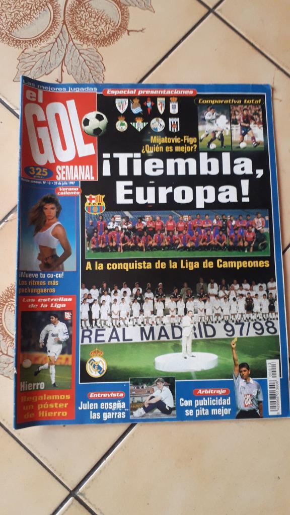 Испанский журнал El Gol