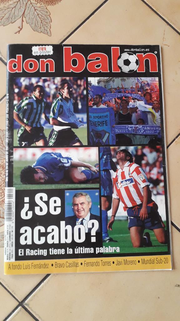 Испанский журнал Дон Баллон с2001года