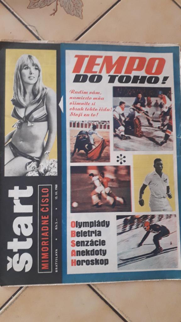Start журнал, Tempo 1968