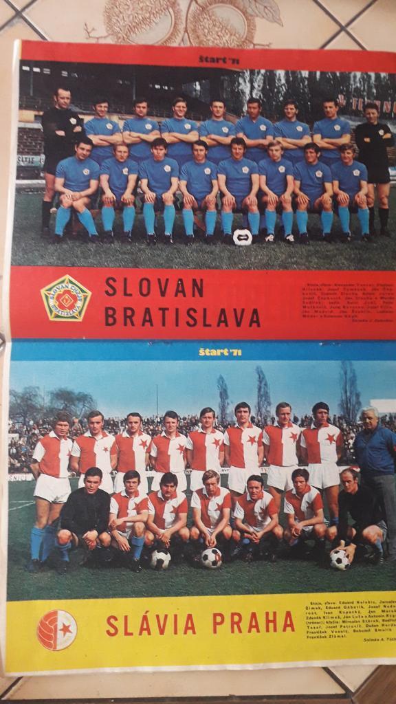 Start Журнал, Чехословацкая футбольная лига 1970/71 2