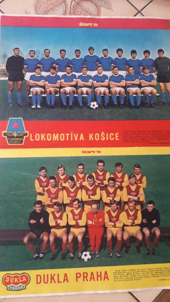 Start Журнал, Чехословацкая футбольная лига 1970/71 3