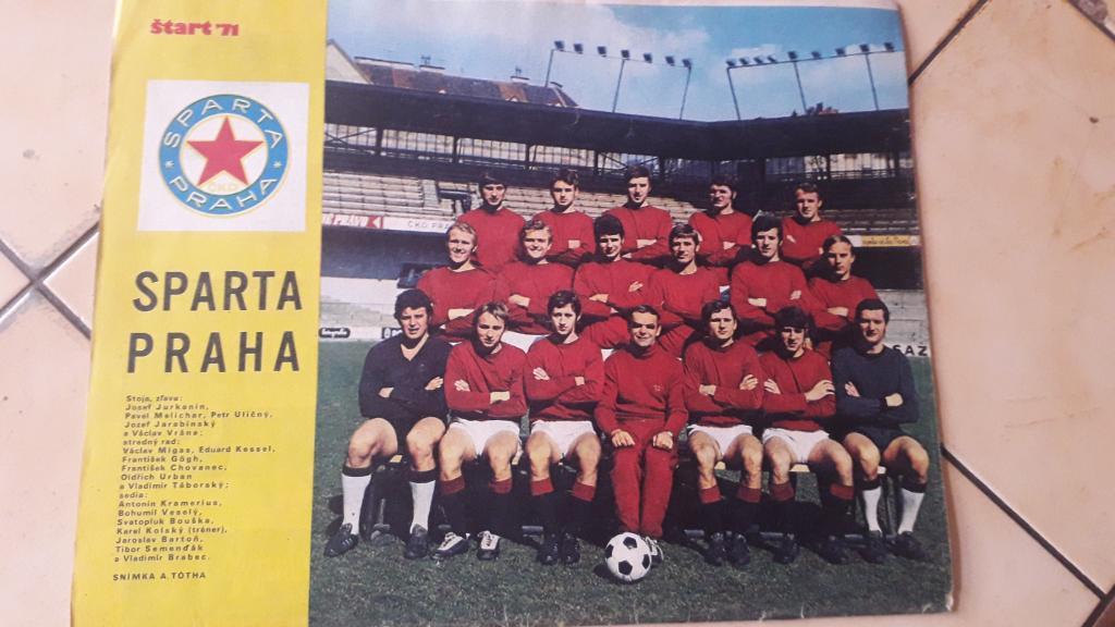 Start Журнал, Чехословацкая футбольная лига 1970/71 4