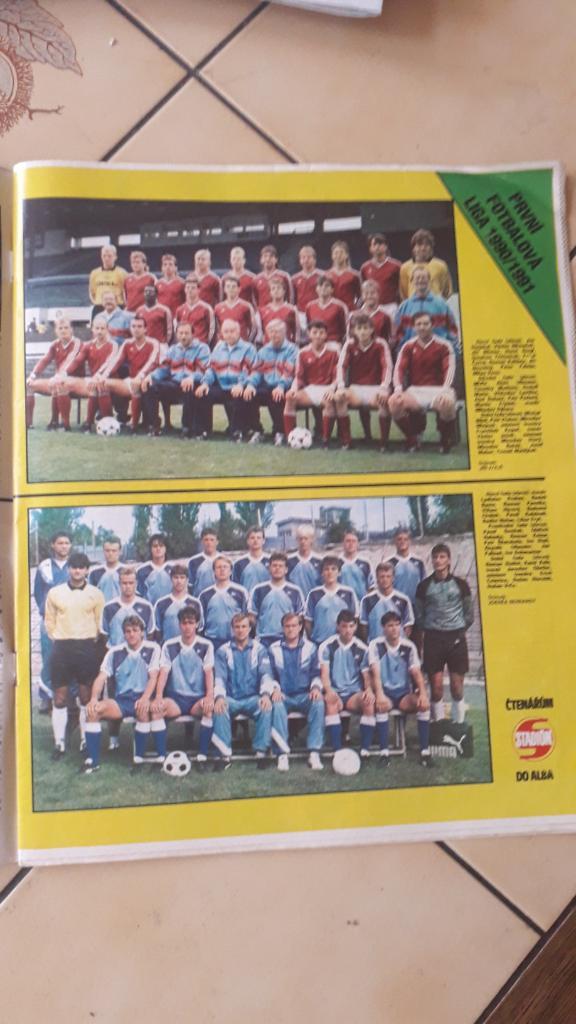 Stadion Журнал, Чехословацкая футбольная лига 1990/91 1
