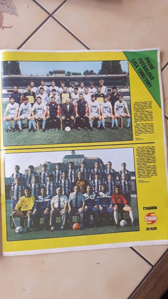 Stadion Журнал, Чехословацкая футбольная лига 1990/91 2
