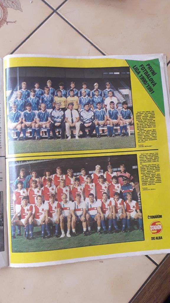 Stadion Журнал, Чехословацкая футбольная лига 1990/91 3