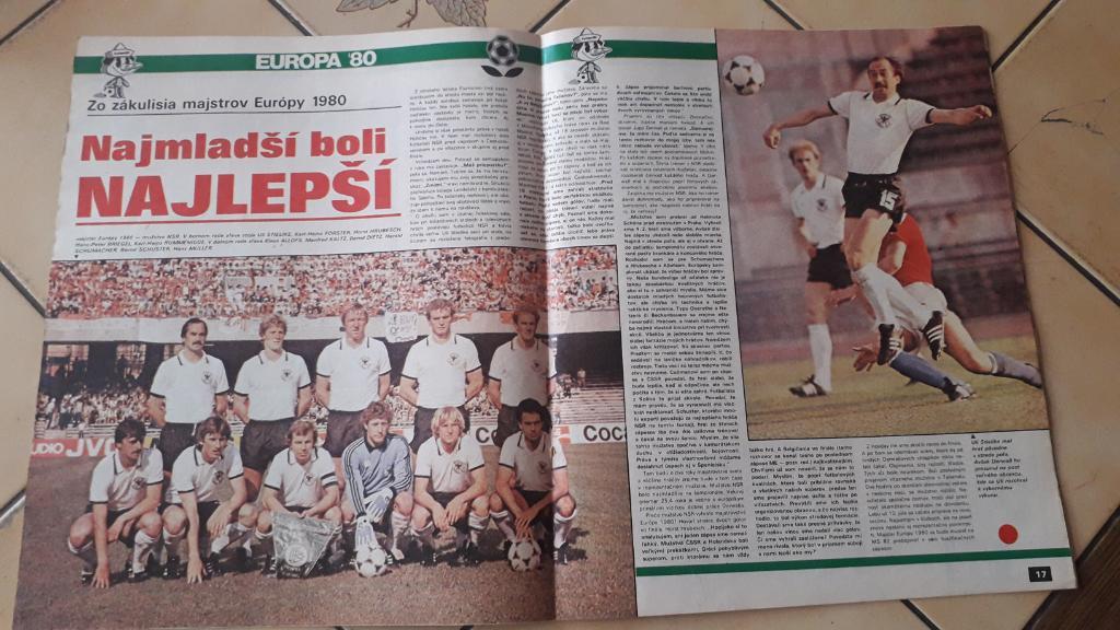 Start Журнал, EURO 1980 3