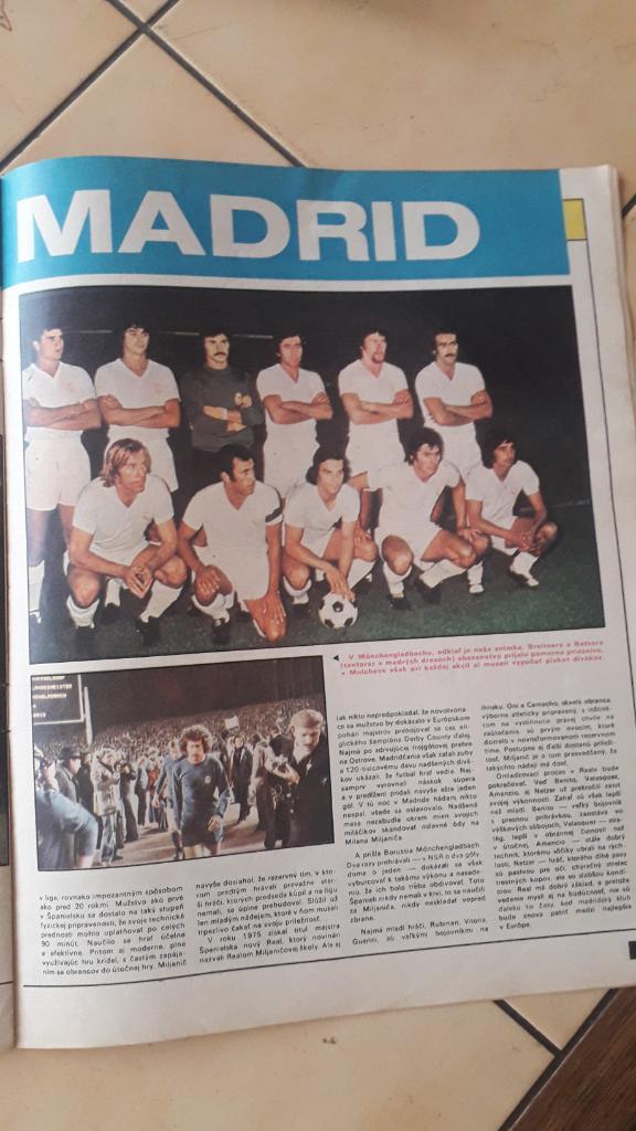 Start Журнал, Europacup 1975/76 4