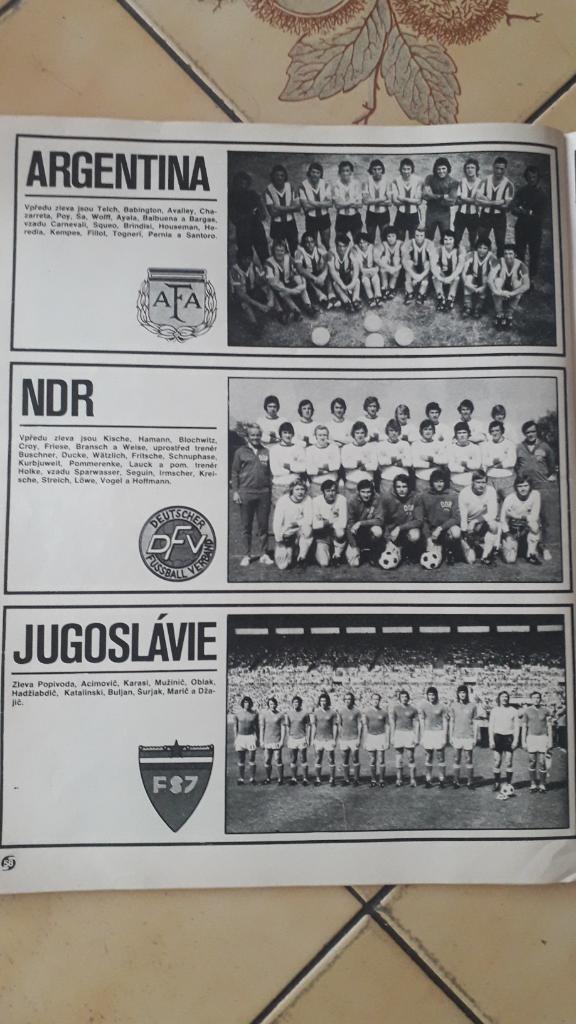 Stadion Журнал, WC 1974 4