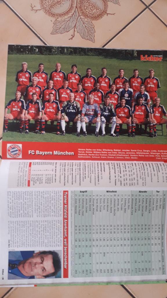Kicker Champions League 1999/00 1