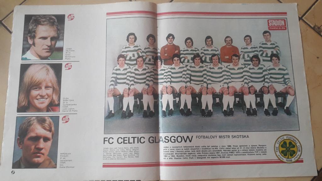 Celtic Glasgow team