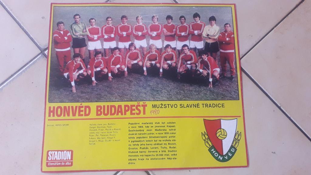 Honved Budapest team