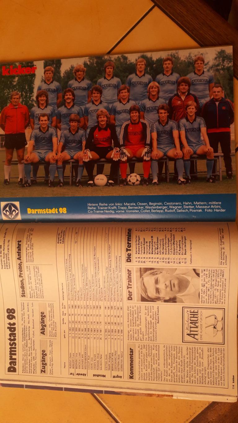 Kicker Sonderheft Bundesliga 1982/83 2