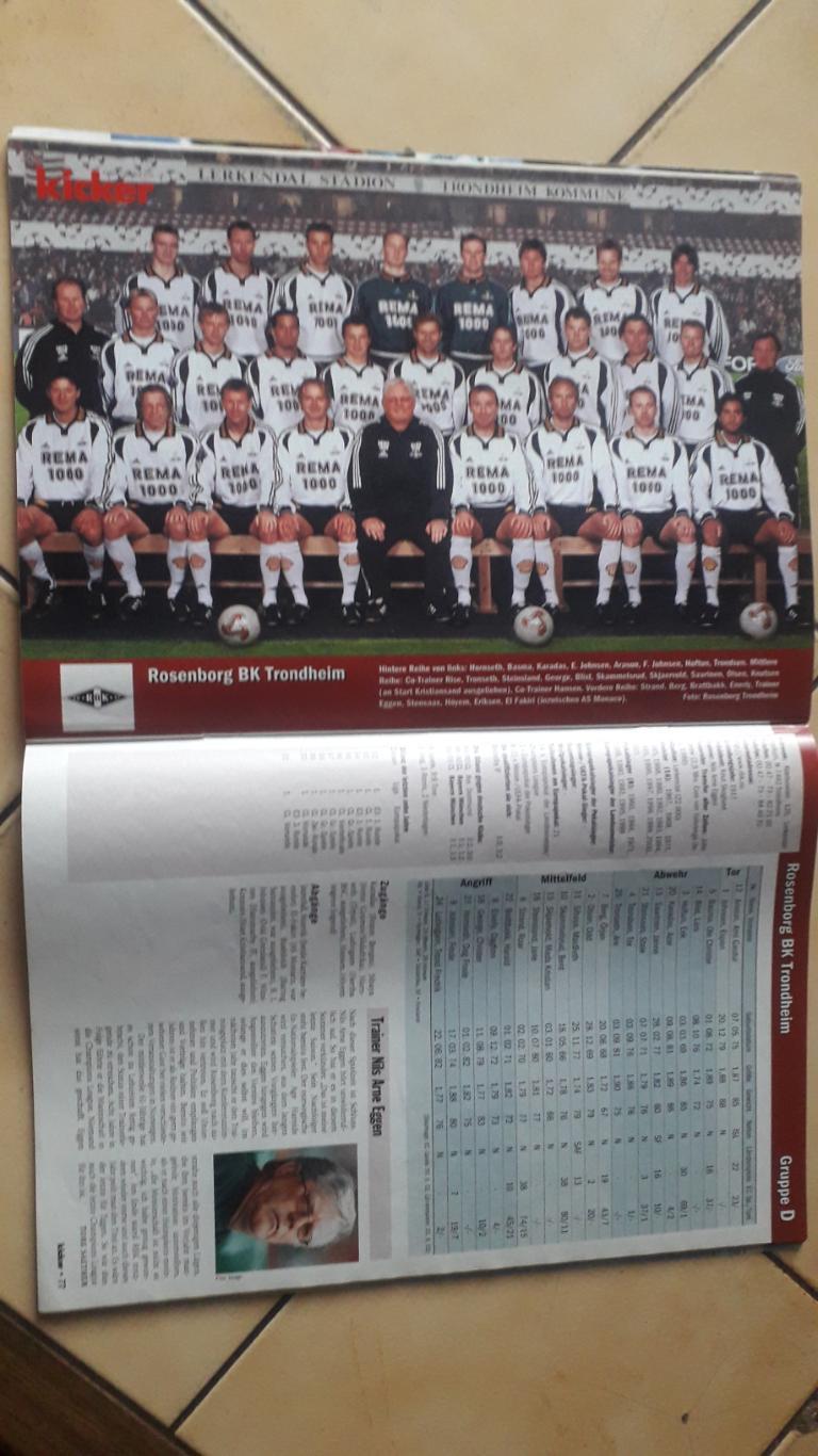 Kicker Champions League 2002/03 2