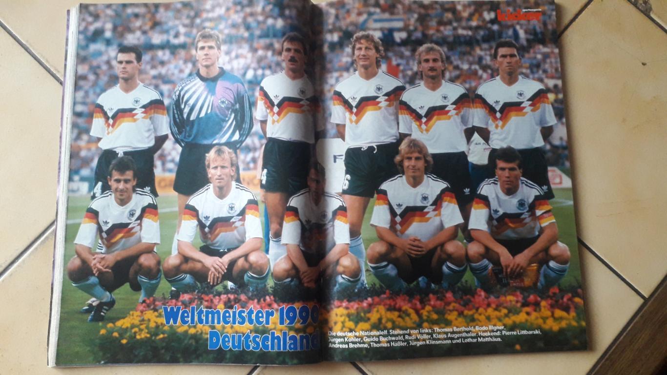 Kicker Sonderheft Bundesliga 1990/91 3