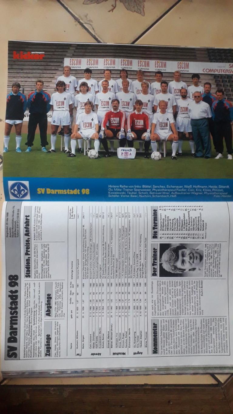 Kicker Sonderheft Bundesliga 1990/91 4
