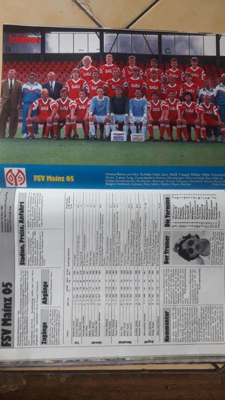 Kicker Sonderheft Bundesliga 1990/91 5