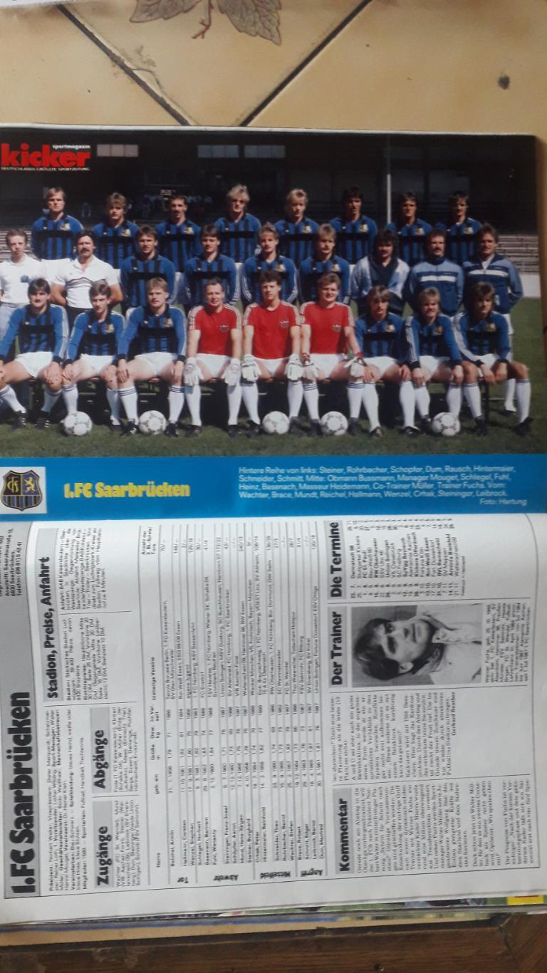 Kicker Sonderheft Bundesliga 1987/88 1