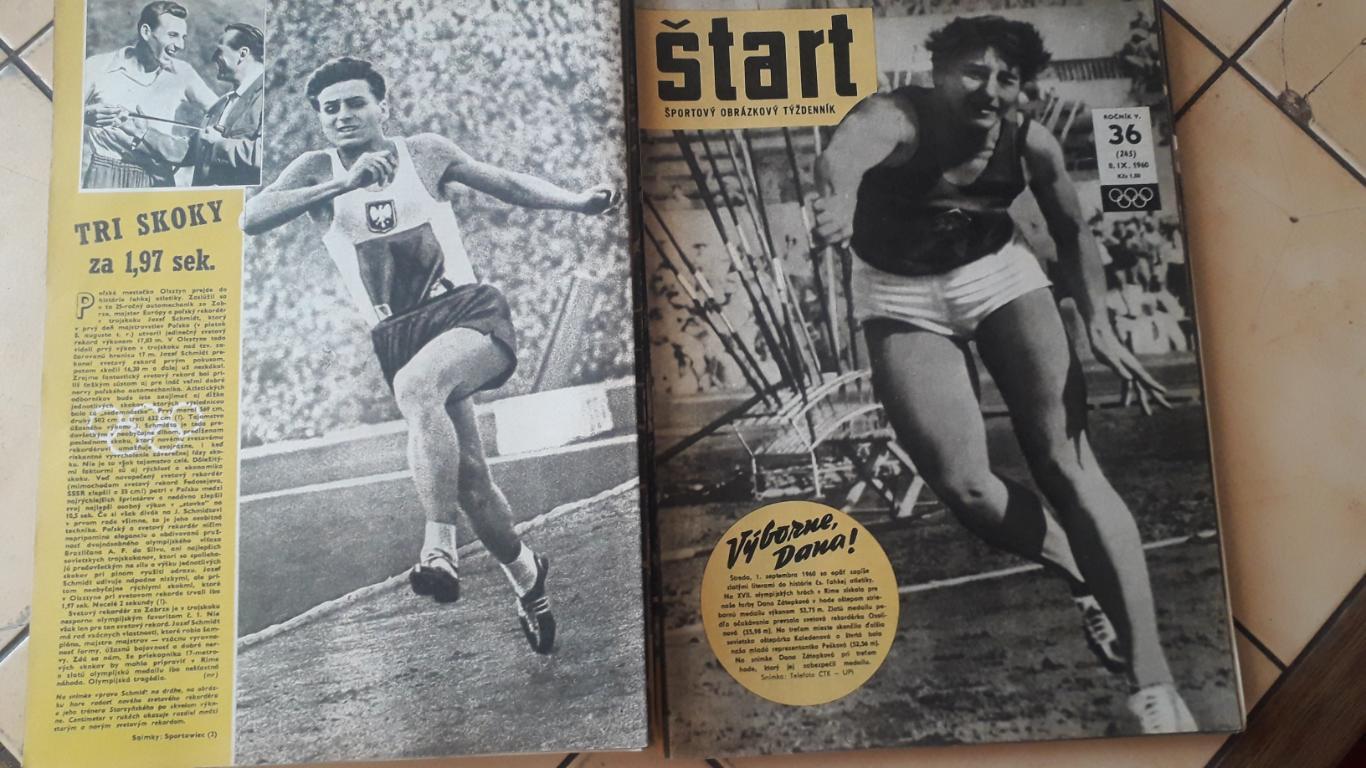 Чехословацкий журнал Start полного 1960 года 4