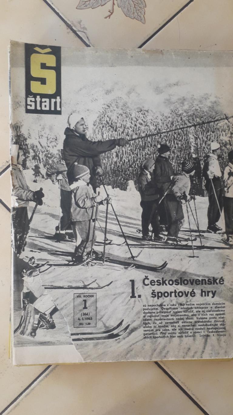 Чехословацкий журнал Start полного 1963 года