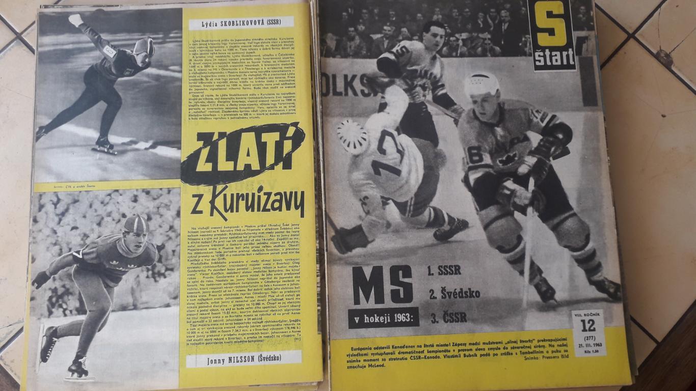 Чехословацкий журнал Start полного 1963 года 6