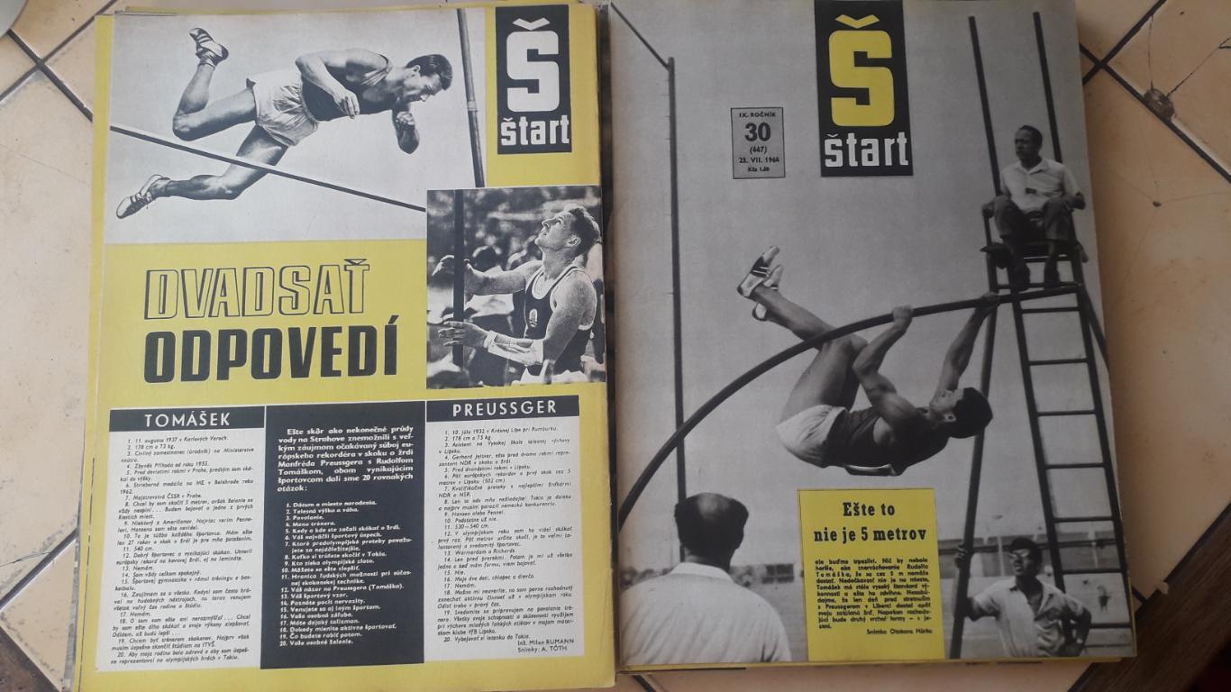 Чехословацкий журнал Start полного 1964 года 4