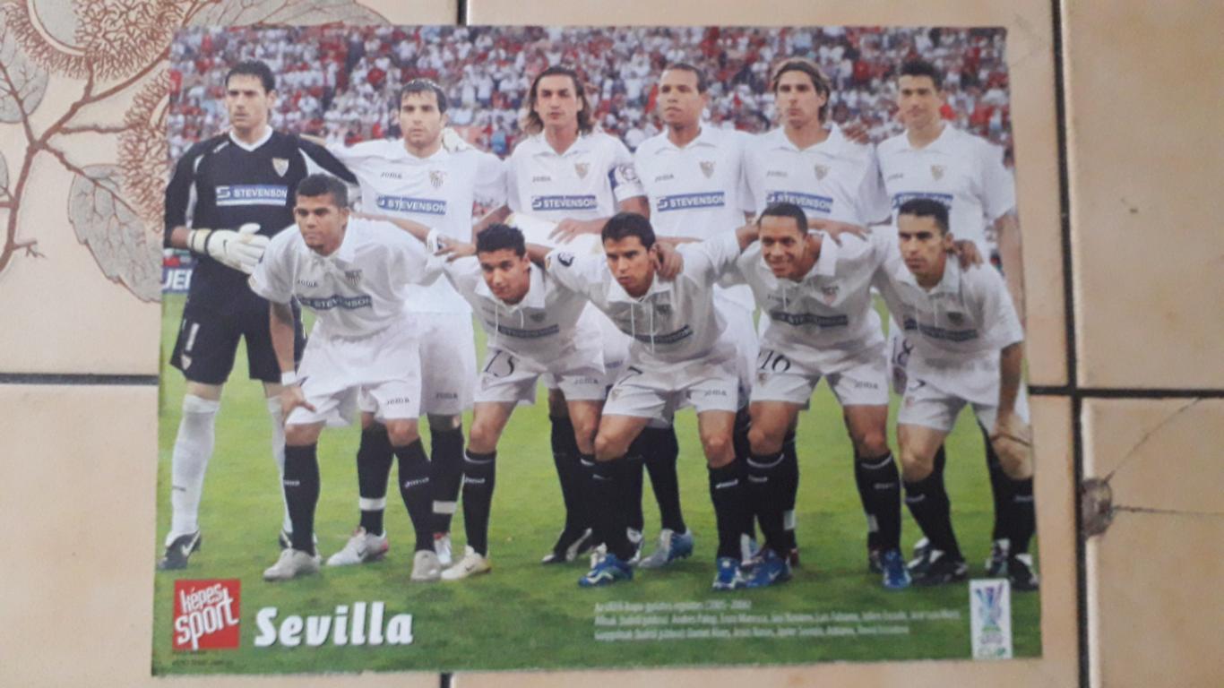 A4 poster Sevilla FC