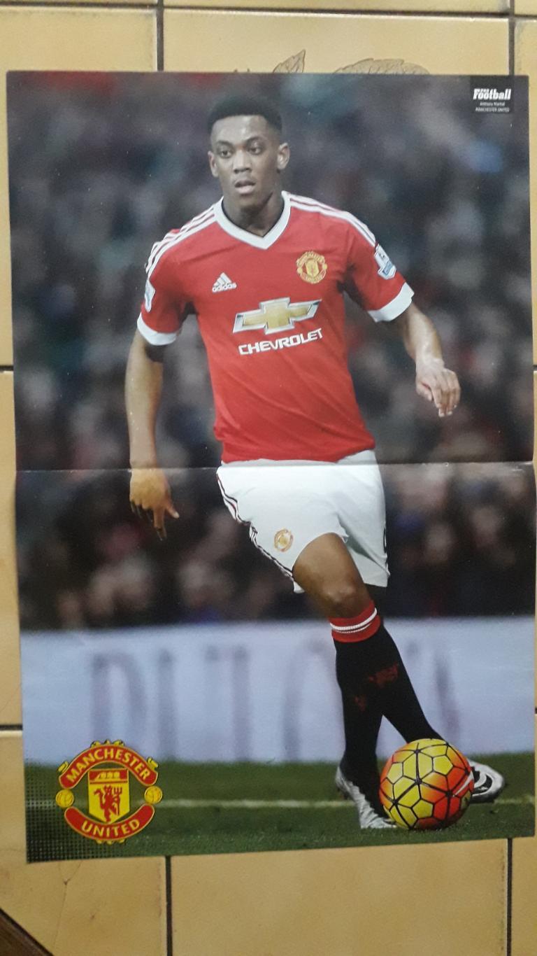 A3 poster Martial,Payet