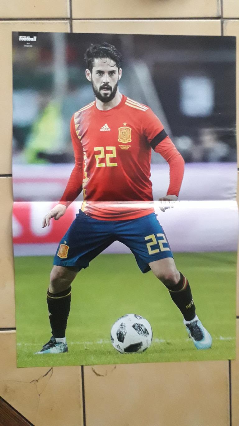 A3 poster Isco,Ronaldo