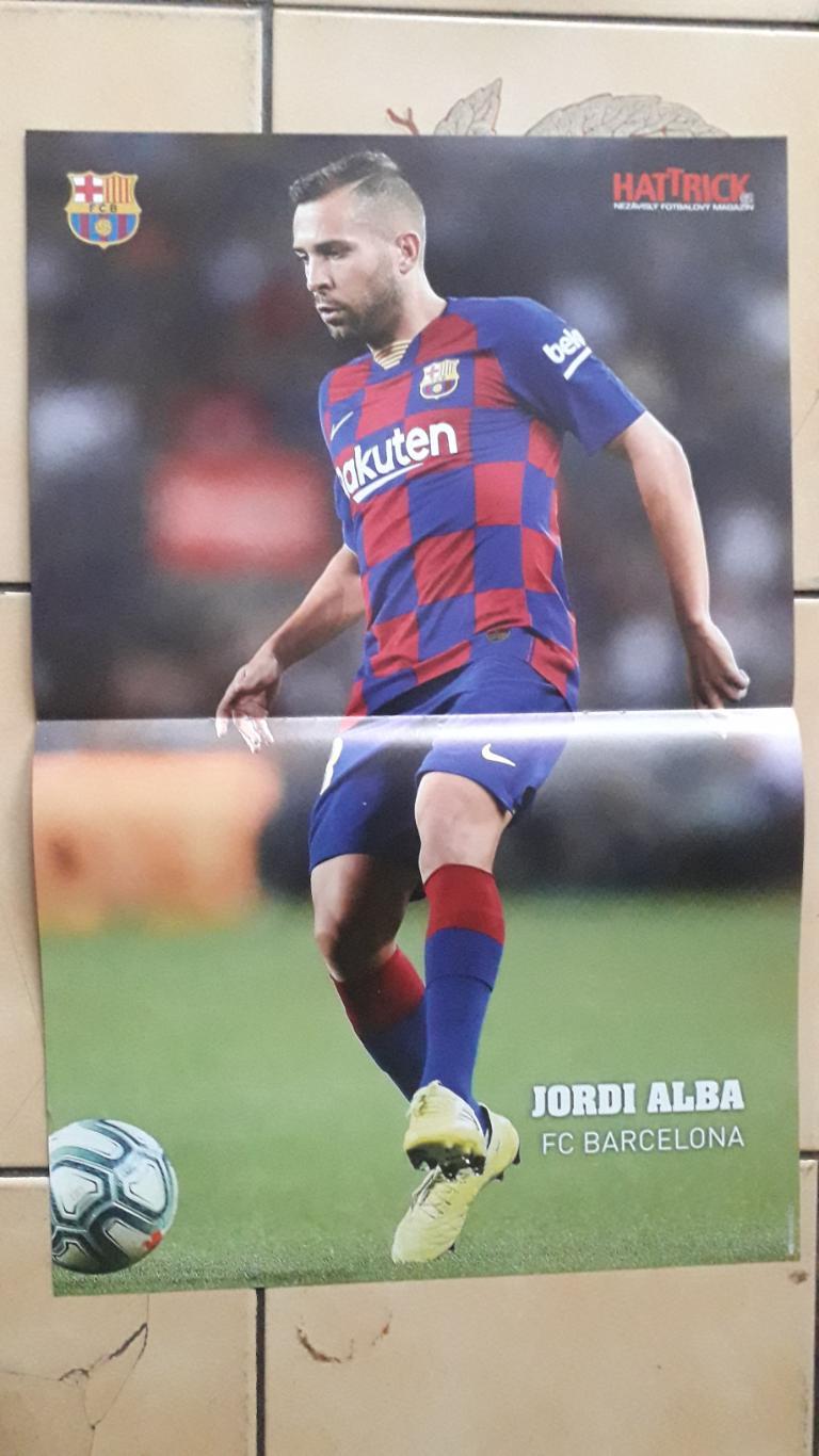 A3 poster Vidal,Jordi Alba 1