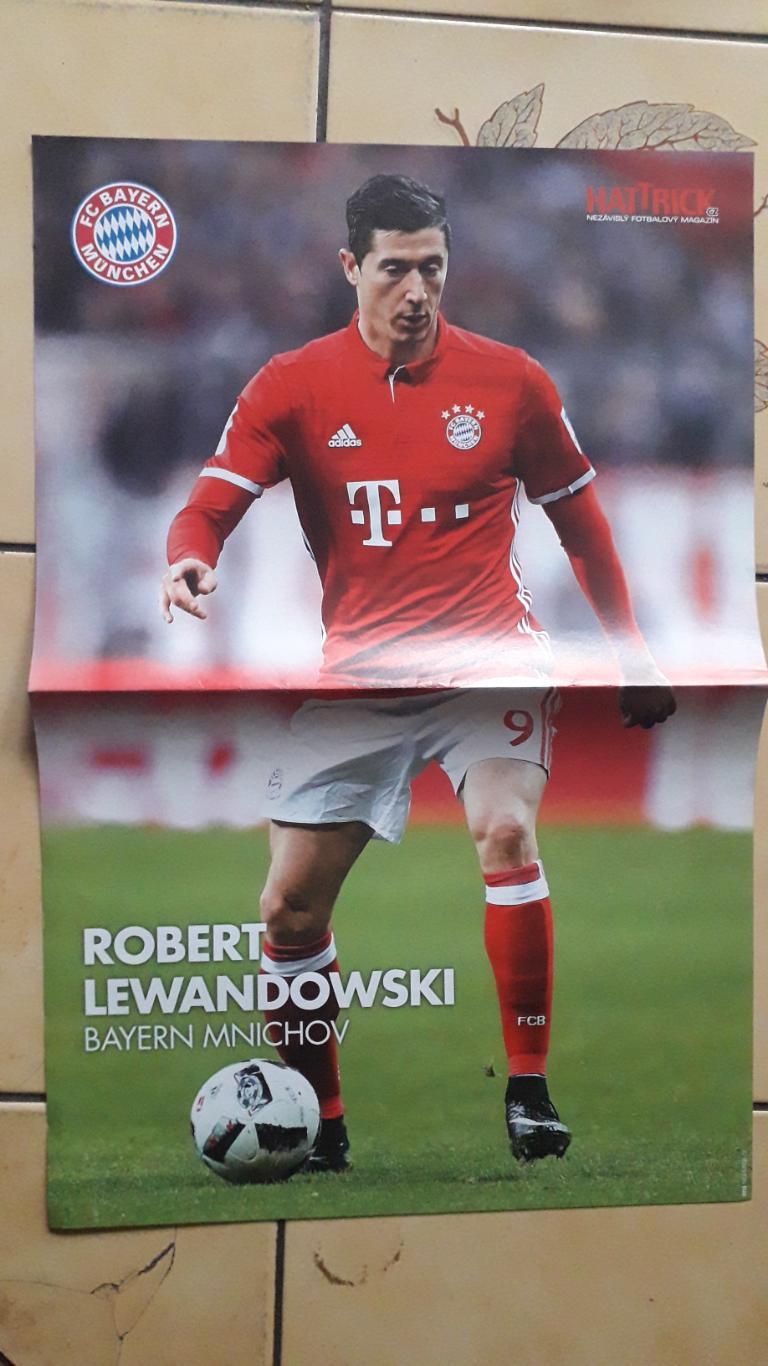 A3 poster Lewandowski,Payet