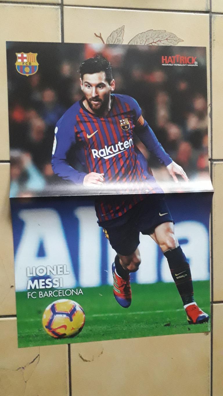 A3 poster Salah,Messi 1
