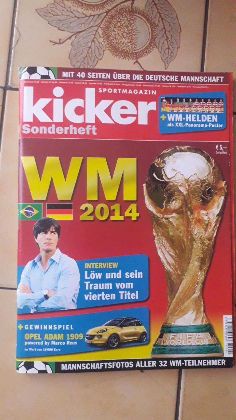 Kicker Sonderheft WC 2014