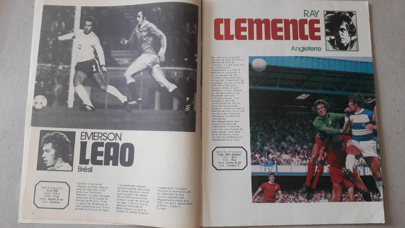 Miroir du Football Stars 1978 1