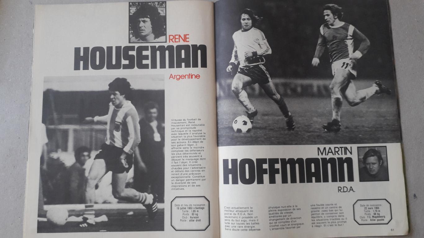 Miroir du Football Stars 1978 6