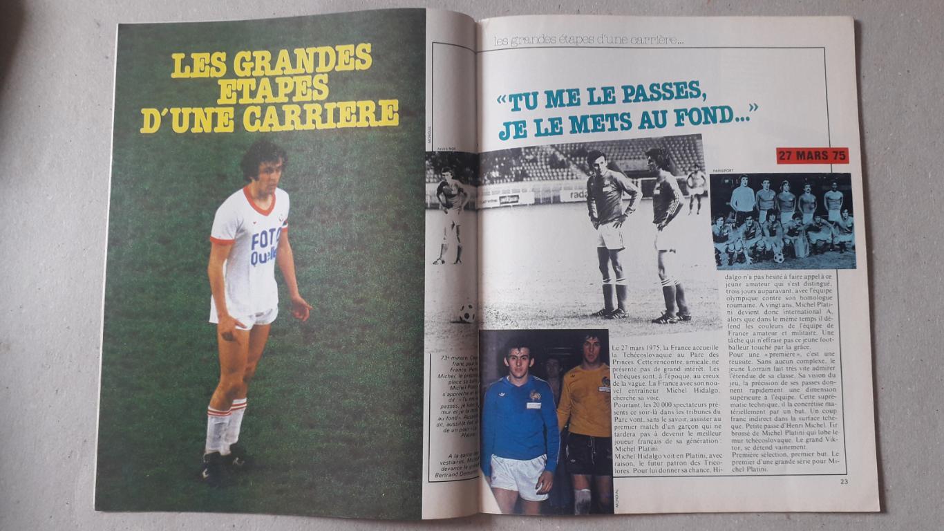Michel Platini- Les Stars du Football 1