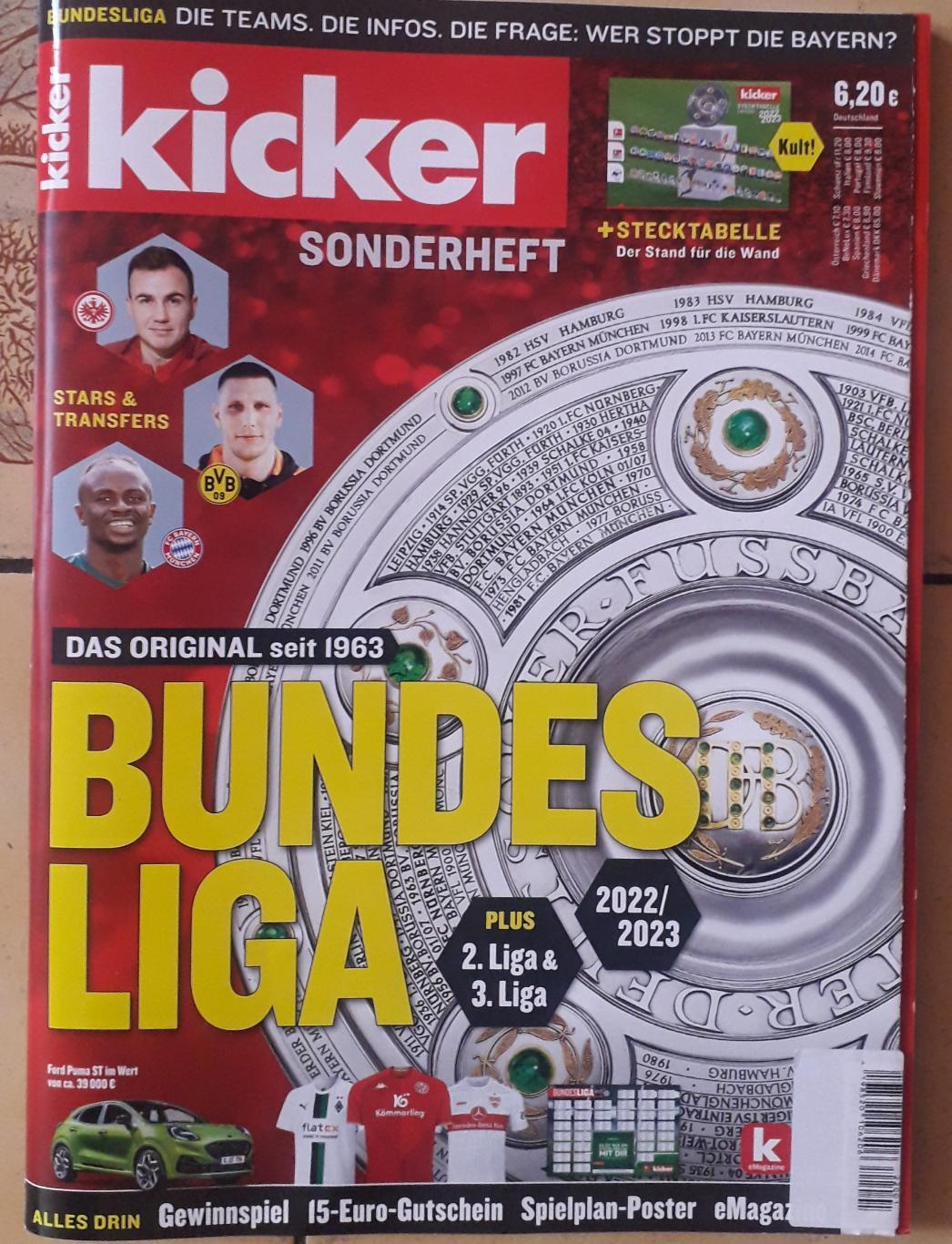 Kicker Bundesliga 2022/23