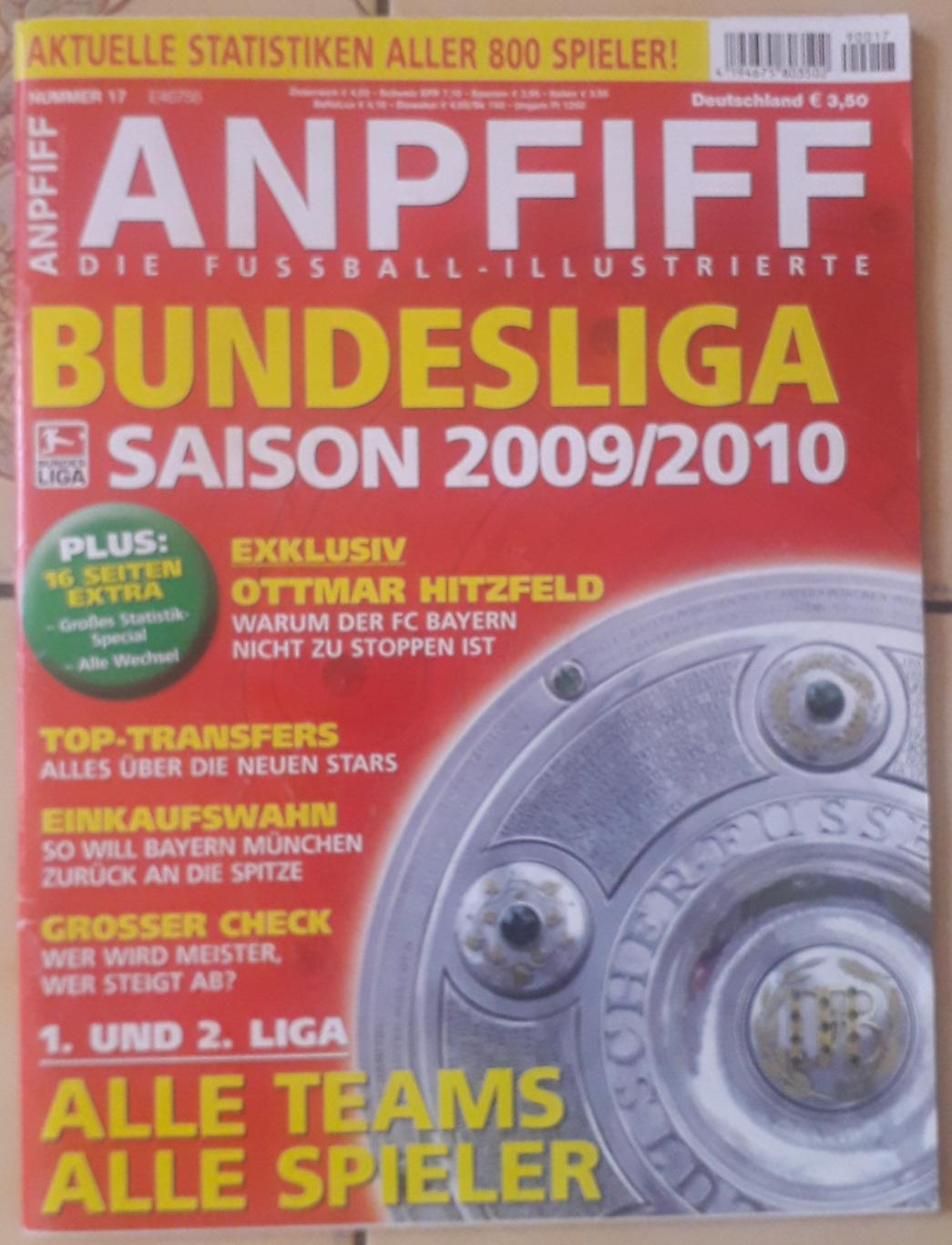 Anpfiff Bundesliga 2009/10.