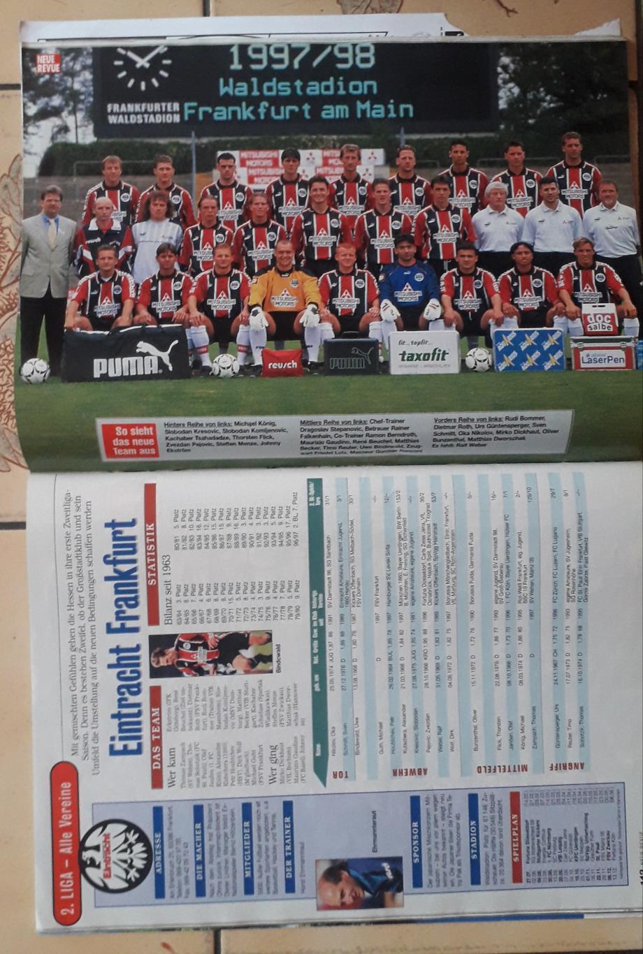 Neue Revue Bundesliga 1997/98 2