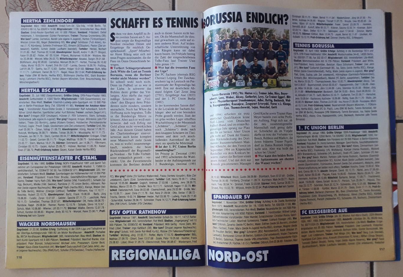 Fussball Sport 1995-96 3