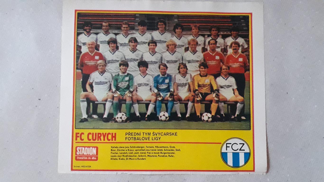 Постер из журнала Stadion- FC Zurich 5