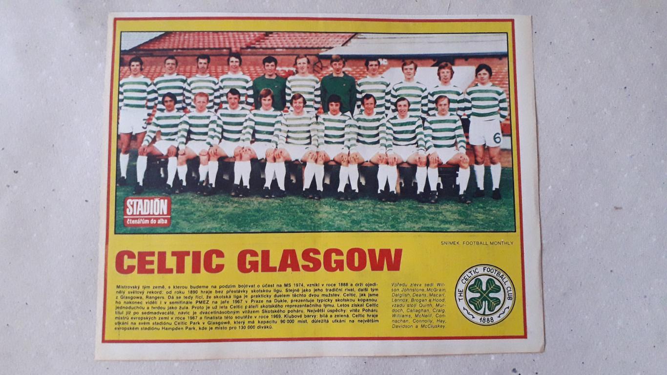 Постер из журнала Stadion- Celtic 4
