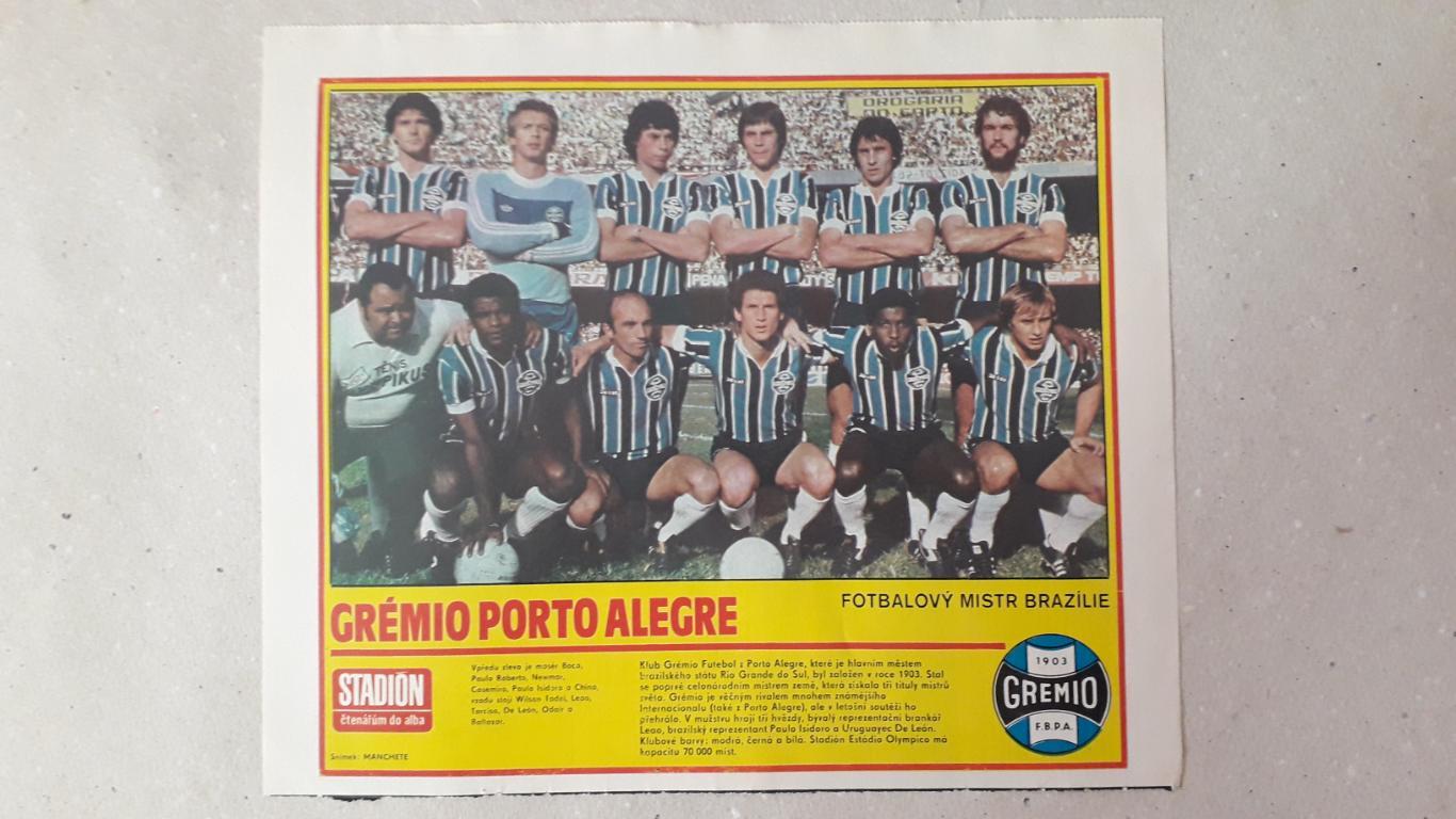 Постер из журнала Stadion- Gremio