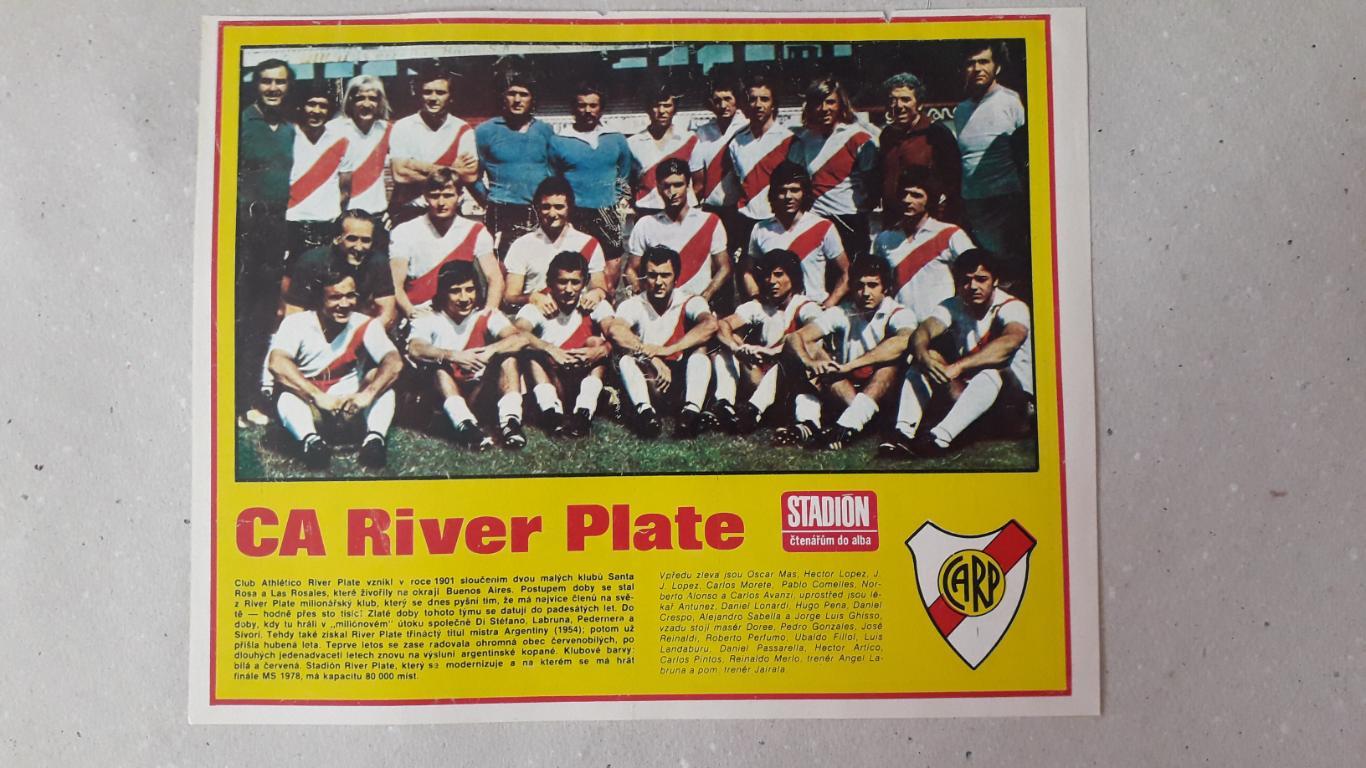 Постер из журнала Stadion- River Plate 1
